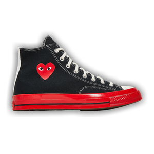 Comme des Garçons Play x Converse Chuck 70 High 'Black Red'