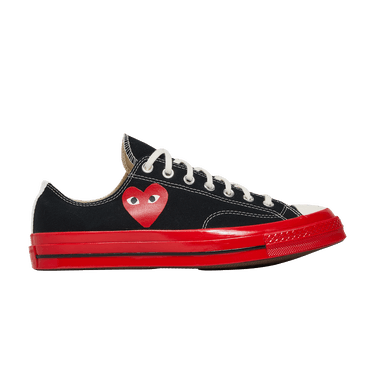 Comme des Garçons Play x Converse Chuck 70 Low 'Black Red'