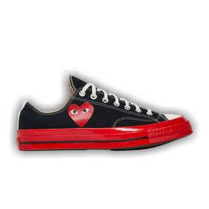 Comme des Garçons Play x Converse Chuck 70 Low 'Black Red'