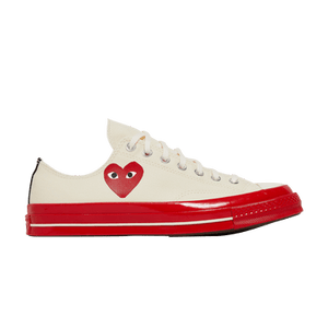 Comme des Garçons Play x Converse Chuck 70 Low 'Pristine Red'