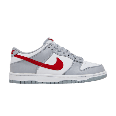 Nike Dunk Low GS 'Grey Red'