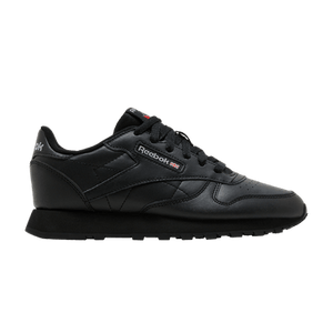 Reebok Classic Leather Big Kid 'Triple Black'