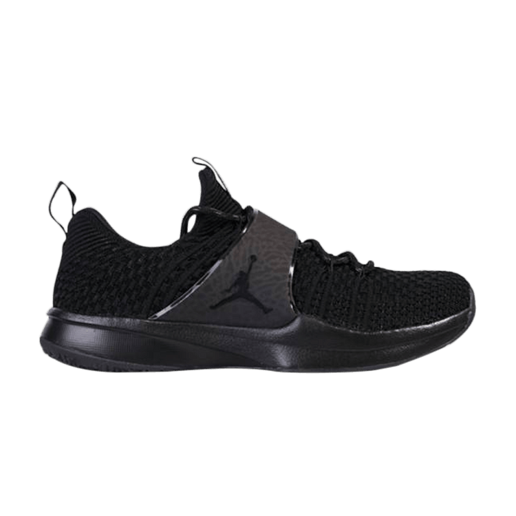 Air Jordan Trainer 2 Flyknit 'Triple Black' 921210 013