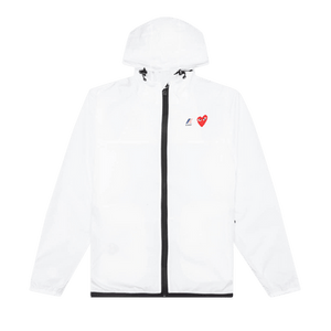 Comme des Garçons PLAY x K Way Full Zip Jacket 'White'