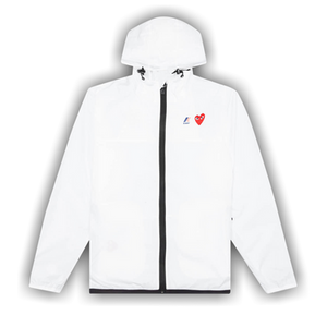 Comme des Garçons PLAY x K Way Full Zip Jacket 'White'
