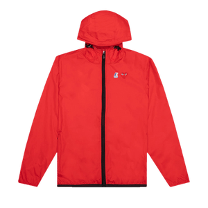 Comme des Garçons PLAY x K Way Full Zip Jacket 'Red'