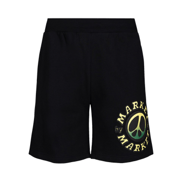 Market Cali Lock Gradient Sweatshorts 'Black Overdye'