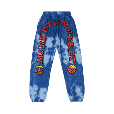 Market Cali Lock Gradient Tie Dye Sweatpants 'Blue Tie Dye'