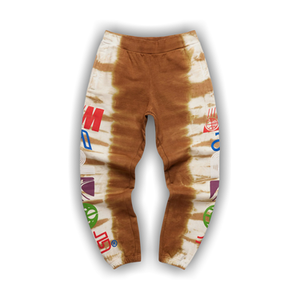 Market Air Transit Puff Tie Dye Sweatpants 'Brown Tie Dye'