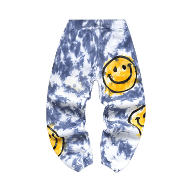 Market Smiley Sun Dye Sweatpants 'Yellow Blue Tie Dye'