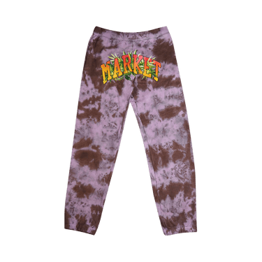 Market Arc Herbal Remedy Sweatpants 'Purple Grey White'