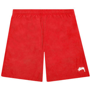 Stussy Stock Water Short 'Brite Red'