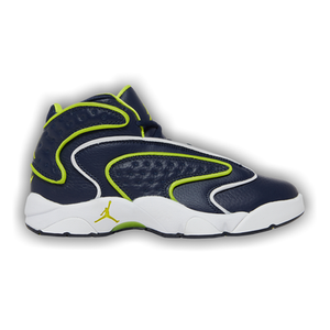 Wmns Air Jordan OG 'College Navy Venom Green'