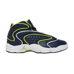 Wmns Air Jordan OG 'College Navy Venom Green'