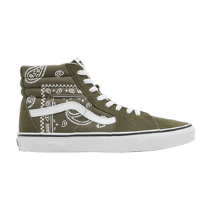 Vans Sk8-Hi 'Peace Paisley - Grape Leaf'