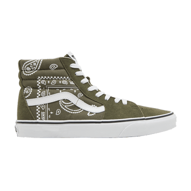 Vans Sk8-Hi 'Peace Paisley - Grape Leaf'