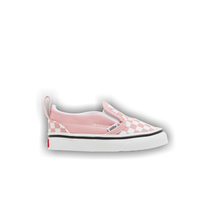 Vans Slip-On Velcro Toddler 'Powder Pink Checkerboard'