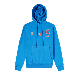 Off-White x MLB Chicago Cubs Hoodie 'Blue/Red'