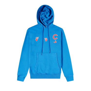 Off-White x MLB Chicago Cubs Hoodie 'Blue/Red'