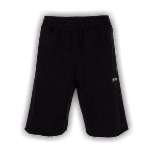 Off-White Caravag Paint Sweatshort 'Black'