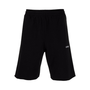 Off-White Caravag Paint Sweatshort 'Black'