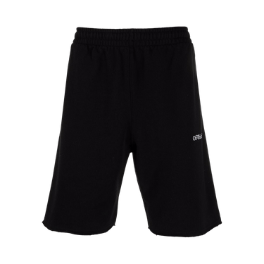 Off-White Caravag Paint Sweatshort 'Black'