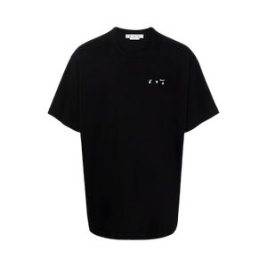 Off-White Caravag Paint Slim Short-Sleeve Tee 'Black'