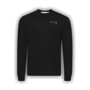 Off-White Caravag Paint Skate Long-Sleeve Tee 'Black'