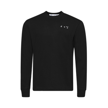 Off-White Caravag Paint Skate Long-Sleeve Tee 'Black'