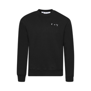 Off-White Caravag Paint Slim Crewneck 'Black'