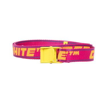 Off-White New Mini Industrial Belt H25 'Fuchsia/Yellow'