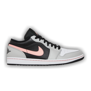 Air Jordan 1 Low 'Grey Fog Bleached Coral'