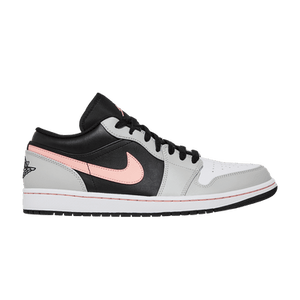 Air Jordan 1 Low 'Grey Fog Bleached Coral'
