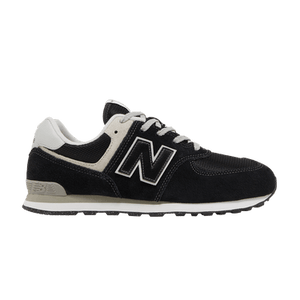 New Balance 574 Big Kid 'Core Pack - Black White'