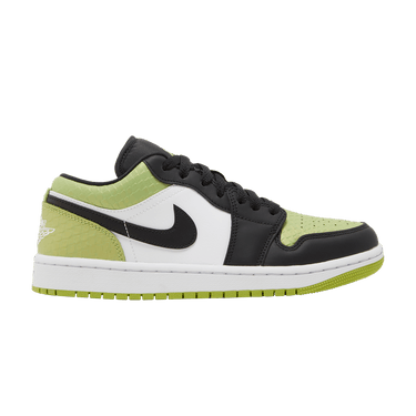 Wmns Air Jordan 1 Low SE 'Vivid Green Snakeskin'