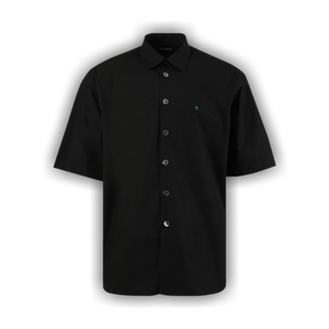 Raf Simons Short-Sleeve Shirt With Grimcrawler Embroidery 'Black'