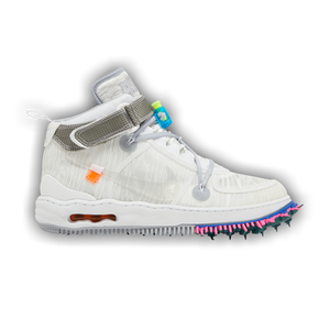 Off-White x Nike Air Force 1 Mid 'White'