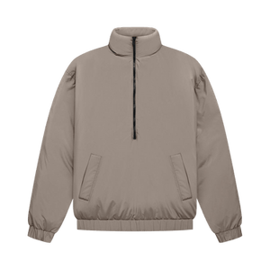 Fear of God Essentials Half-Zip Puffer 'Desert Taupe'