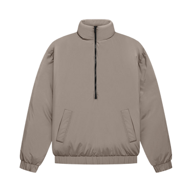 Fear of God Essentials Half-Zip Puffer 'Desert Taupe'