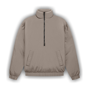 Fear of God Essentials Half-Zip Puffer 'Desert Taupe'