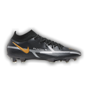 Nike Phantom GT2 DF Elite FG 'Black Metallic Gold'