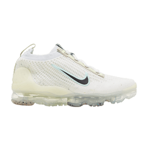 Nike Air VaporMax 2021 Flyknit GS 'Mismatched Swoosh - White'