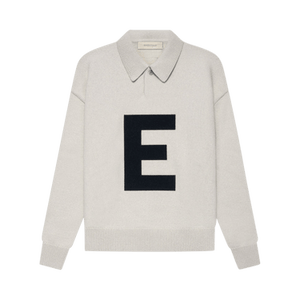 Fear of God Essentials Kids Big E Knit Polo 'Wheat'