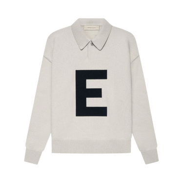 Fear of God Essentials Kids Big E Knit Polo 'Wheat'