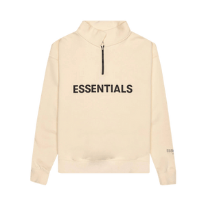 Fear of God Essentials Mockneck Half Zip 'Buttercream'