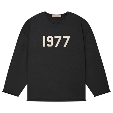Fear of God Essentials Raw Edge Sweater 'Iron'