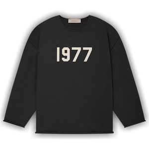Fear of God Essentials Raw Edge Sweater 'Iron'