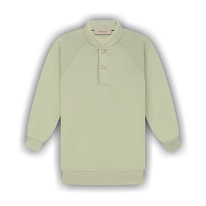 Fear of God Essentials 3/4 Sleeve Henley 'Seafoam'