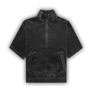 Fear of God Essentials Velour Mockneck 'Iron'