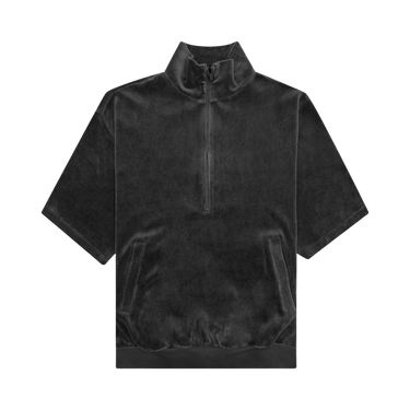 Fear of God Essentials Velour Mockneck 'Iron'